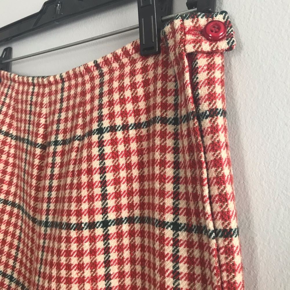 Vintage Pendleton wide-leg high-waist wool pants